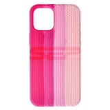 Husa Silicon Woven Texture Lollipop Apple iPhone 12 Pro Max