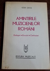 Amintirile muzicienilor romani - Iosif Sava foto