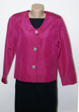 Blazer Amanda boutique Collection, Ciclam, Matase, M