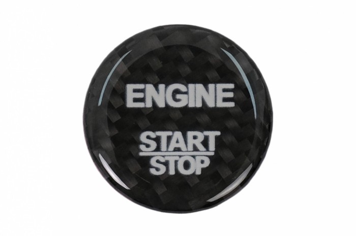 Ornament Buton Pornire MERCEDES A-Class W176 (2012-2017) B-Class W246 (2012-2017) C-Class W205 (2015-2017) W204 (2008-2014) Real Carbon Performance Au