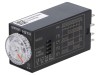 Timer digital Omron H3YN-2-B, 24VDC, DPDT, 0.1s-10min, Montare Soclu, 8 pini, IP40