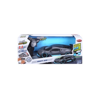 MAISTO MASINUTA PREMIUM CU TELECOMANDA BUGATTI DIVO 2.4 GHz REINCARCABILA SCARA foto