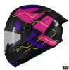 Casca integrala pentru scuter - motocicleta MT Targo S Brik C8 roz mat &ndash; omologare noua ECE 22.06 &ndash; tip viziera: MT-V-14B XS (53/54cm)