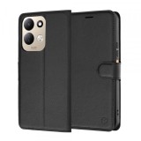 Husa pentru Xiaomi Redmi 17 5G / 17 4G, Techsuit, Leather Folio, Neagra