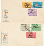 Romania 1972,FDC,Sport,J.O. de Vara Munchen , seria