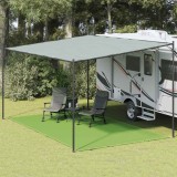 vidaXL Covor pentru cort, verde deschis, 300x500 cm, HDPE