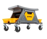 Scaun pentru atelier PM-SWA-200T, 46 &times; 25,5 cm, Powermat PM1454