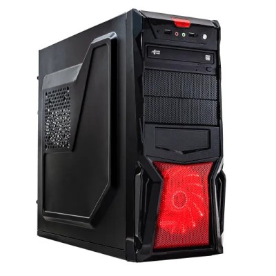 Calculator Gaming Interlink, Intel Pentium G3220 3.00GHz, 8GB DDR3, 500GB SATA, Placa video AMD Radeon RX550 4GB GDDR5, DVD-RW foto