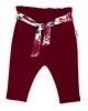 Pantalon de bumbac 100% Colectia &quot;Kate&quot; 2021 Visiniu Marimea 74