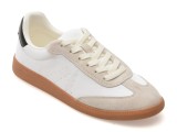 Cumpara ieftin Pantofi sport ALDO alb-negru, CLUBSTYLE 122, din material textil