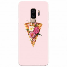 Husa silicon pentru Samsung S9 Plus, Flower Pizza