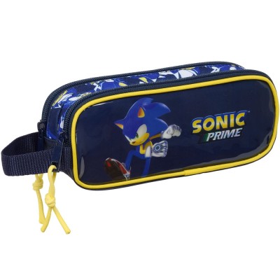 Penar Sonic Prime cu 2 compartimente, 21x8x6 cm foto