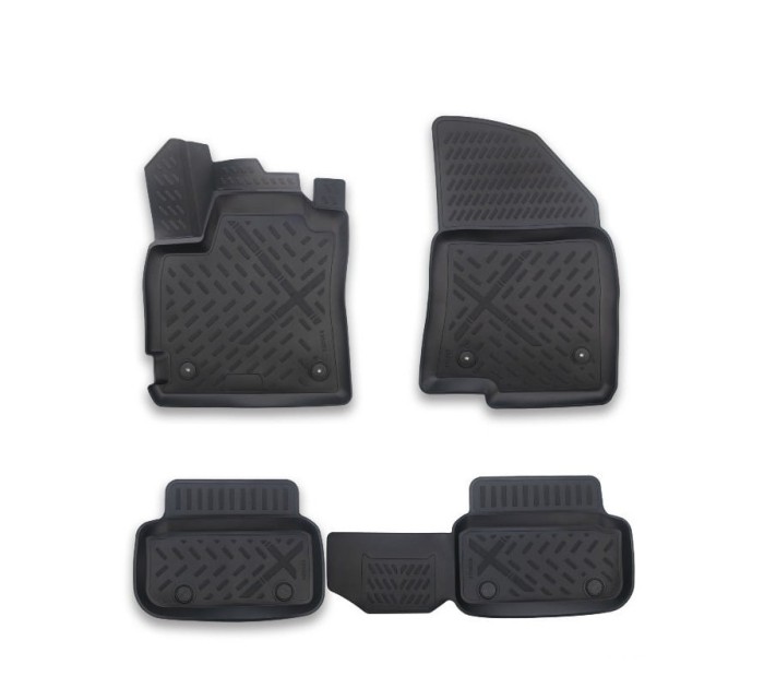 Covoare cauciuc tavita compatibile Dacia Sandero III 2021- Cod: 3D AP-1112 A80-X150v2