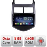 Navigatie Chevrolet Aveo 2010-2013 F-aveo10 Octa Core cu Android Radio Bluetooth Internet GPS WIFI DSP 8+128GB 4G CarStore Technology