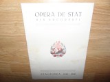 PROGRAM OPERA ROMANA STAGIUNEA 1948-1949