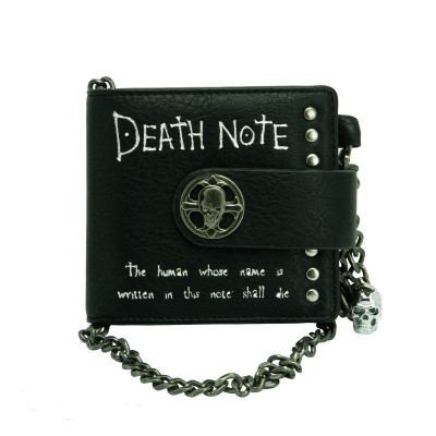 Portofel cu lant licenta Death Note 11 cm foto