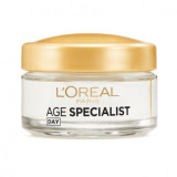 Crema antirid de zi cu efect de lifting Age Specialist 45+, 50 ml, Loreal, L&rsquo;oreal Paris