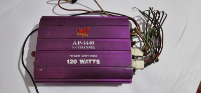 AMPLIFICATOR AUTO AP-4440 120 WATS , NEPROBAT , NU STIU DACA FUNCTIONEAZA ! foto