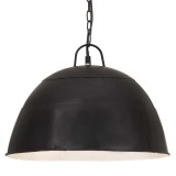 Cumpara ieftin Lustra industriala vintage, negru, 41cm, rotund, 25W, E27