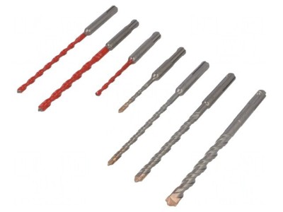 Set de burghie pentru beton 7 bucăți FORTE foto