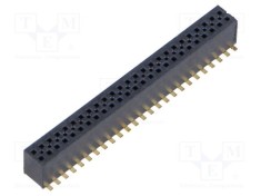Conector şiruri pini tată PIN 50 1,27mm aurit SMT SAMTEC