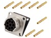 Conector Circular 8-PIN Mamă RT360 Gold