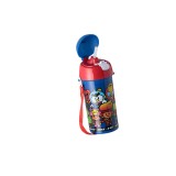 Sticla apa pentru copii, Brawl, Rosu, gradinita, baieti, 500ml, ATU-087331
