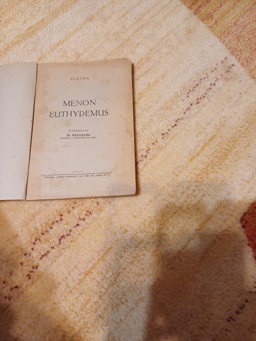 Platon - Menon. Euthydemus