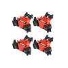 Set de 4 cleme de colt cu strangere rapida 5-22mm si unghi ajustabil de 45&deg; 90&deg;, Verke