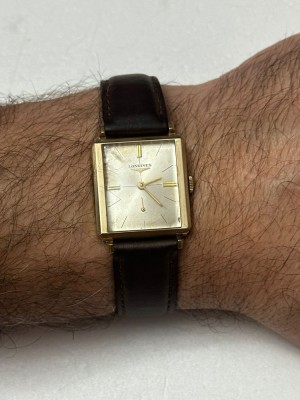 CEAS LONGINES - WITTNAUER - TANK - Cal.370 - Gold Filled - Vintage - 1966 ! foto