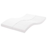 Cumpara ieftin Saltea din spumă, alb, 120x210 cm, 7 zone, duritate 20 ILD
