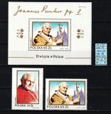 Polonia, 1983 | Vizita Papei Ioan Paul II. &icirc;n Polonia - Biserică | MNH | aph