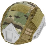 Husa Casca FAST Mesh Velcro Multicam GFC Tactical
