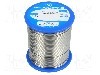 Fludor cu plumb, 1mm, 250g, Sn63Pb37, BROQUETAS BROFIL 63 B2.1 1.0MM 250G, T136222