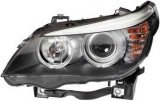 Far Bmw Seria 5 (E60/E61) 04.2007-06.2010 BestAutoVest fata stanga, tip bec H7+H7, Semnal led, marca Depo