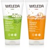 Weleda Kids Set Gel de Dus si Sampon 2 in 1, Lăm&acirc;ie & Portocală, 2 x 150ml, Pentru Copii