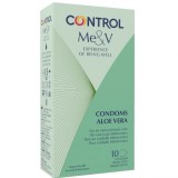 CONTROL - CONDOMS WITH ALOE VERA 10 UNITS, CONTROL CONDOMS