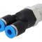 Racord Push-in Y 0,95-6bar PBT