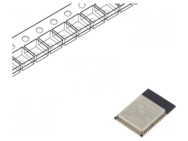 Modul IoT BLE și WiFi 802.11b/g/n