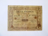 Rara! Tunisia Protectorat Francez 2 Francs 1920,bancnota din imagini(uzata) la cel mai mic pret