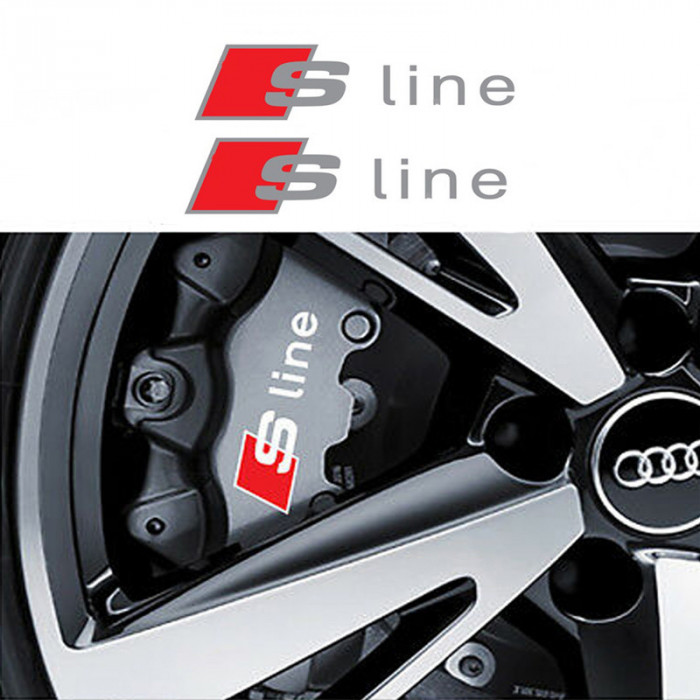 Set 6 Stickere Sline pentru etriere Audi