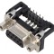9-Pin D-Sub Female Socket 90&deg; THT