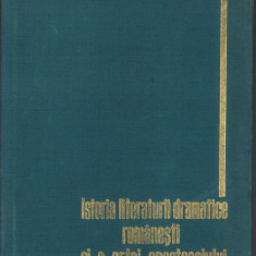 HST C1917 Istoria literaturii dramatice românești și a artei spectacolului vol I