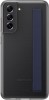 Galaxy S21 FE; Clear Strap Cover; Dark Gray, Samsung