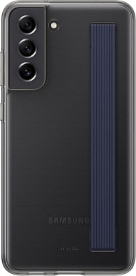Galaxy S21 FE; Clear Strap Cover; Dark Gray foto