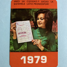 Calendar 1979 loto pronosport