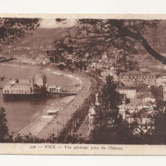 FV5-Carte Postala- FRANTA - Nice, Vue generale, circulata 1936