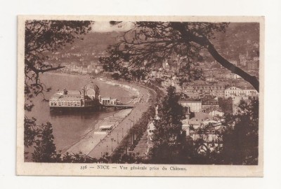 FV5-Carte Postala- FRANTA - Nice, Vue generale, circulata 1936 foto