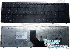 Tastatura HP Neagra 9Z.N6GSF.30F rama, 9Z.N6GSF.30G rama, 9Z.N6GSF.30S rama, 9Z.N6GSF.30U rama, 9Z.N6GSF.401