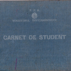 AMS# - CARNET DE STUDENT SECTIA DEFECTOLOGIE UNIV. BABES-BOLYAI CLUJ 1962